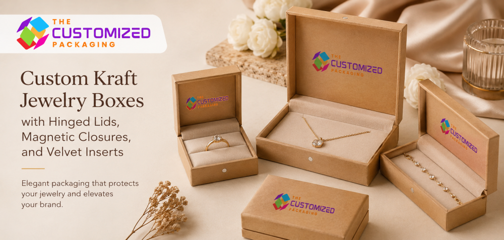 How to Design Kraft Jewelry Boxes with Hinged Lids, Magnetic Closures and Velvet Inserts