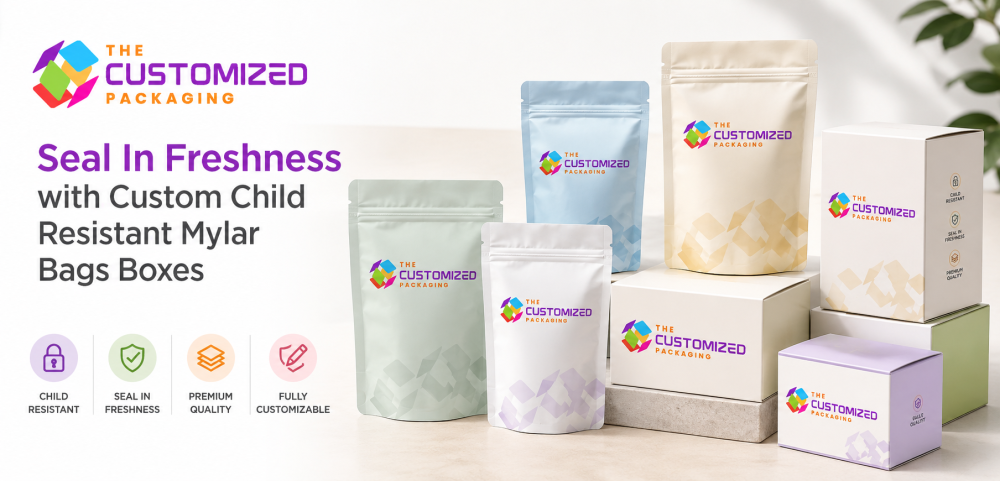 Seal In Freshness with Custom Child Resistant Mylar Bags