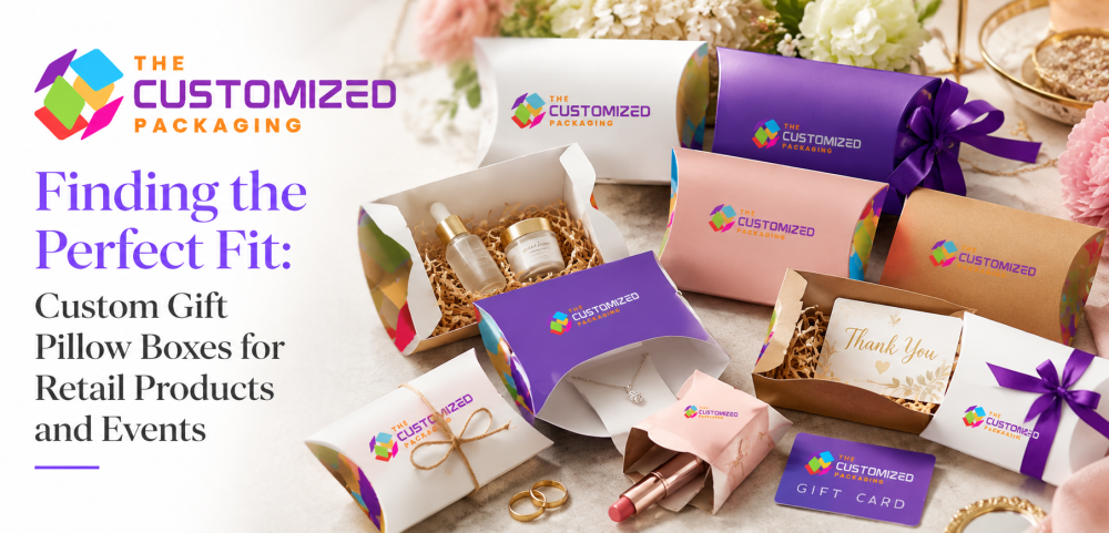 How to Size Custom Gift Pillow Boxes for Retail Products and Event Favors