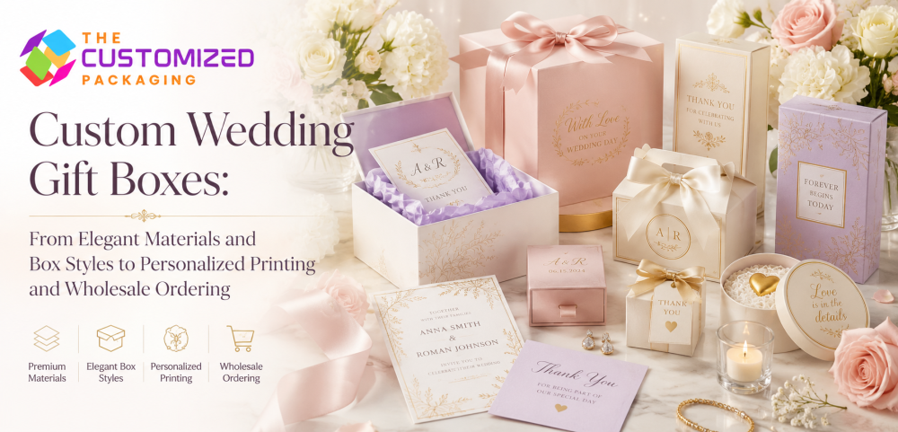 Custom Wedding Gift Boxes: How to Build One Coordinated Packaging System for Every Recipient