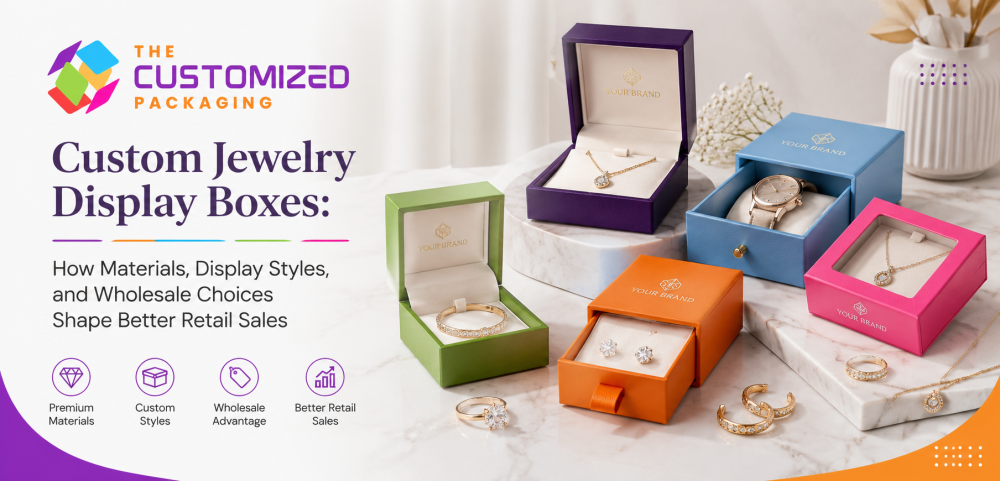 How to Choose Custom Jewelry Display Boxes for Better Retail Presentation