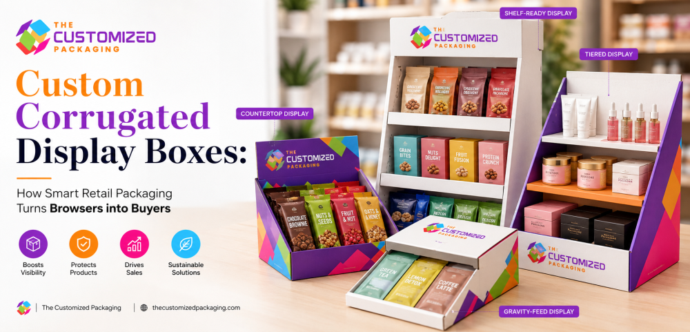 Custom Corrugated Display Boxes: How to Choose the Right Retail Display
