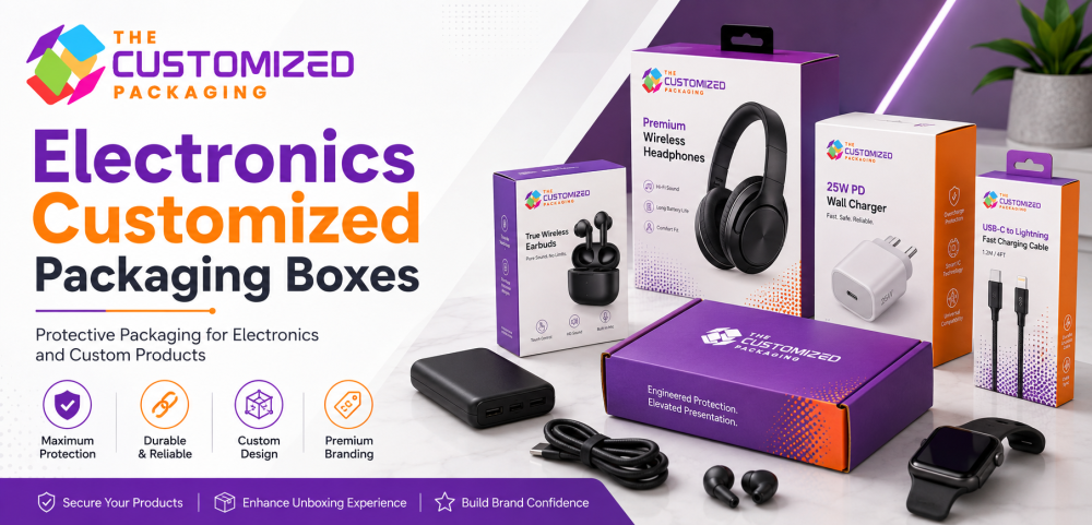 Custom Electronics Packaging Boxes: How to Organize Devices, Chargers, Cables and Accessories