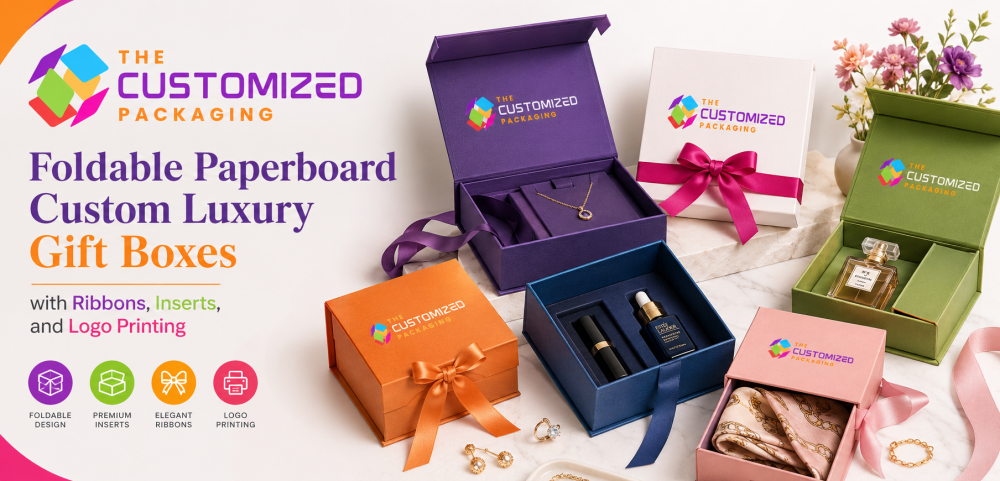 Foldable Paperboard Luxury Gift Boxes: How to Create a Premium Look Without Rigid Board