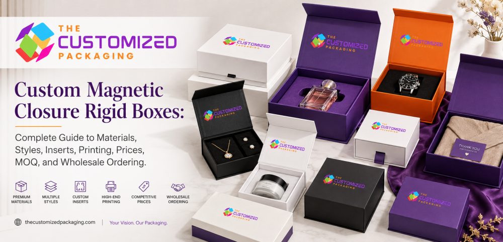 Custom Magnetic Closure Rigid Boxes: How to Specify the Right Structure, Insert and Finish
