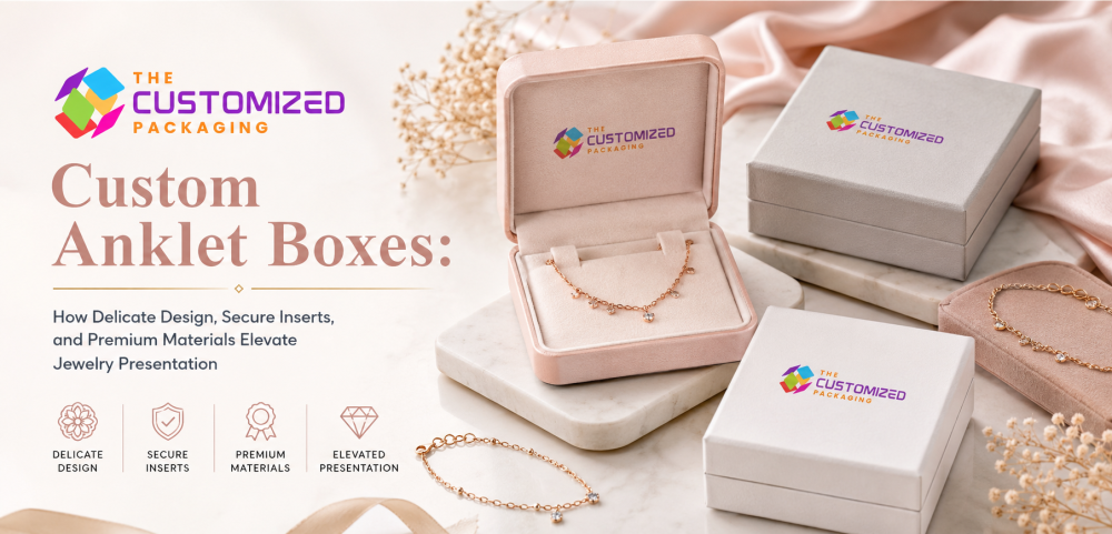 Custom Anklet Boxes: How to Get the Chain, Insert and Fit Right