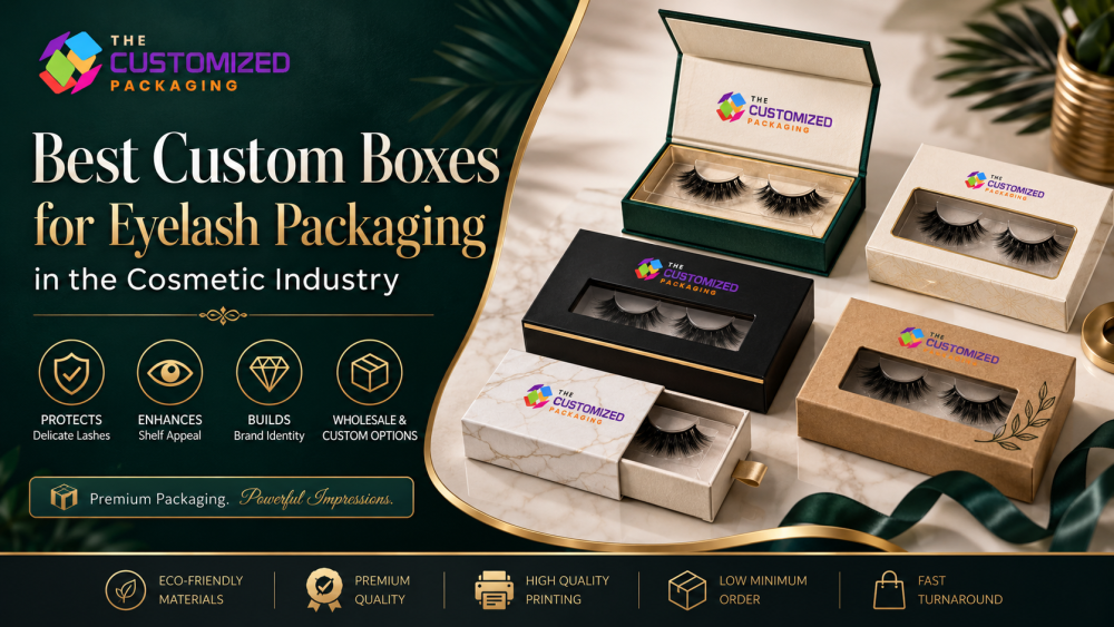 How to Choose Custom Eyelash Packaging Boxes for Tray Fit, Retail, and Shipping