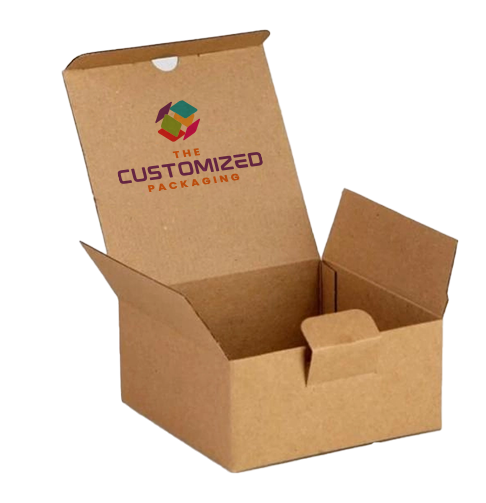 Custom Kraft Snap Lock Boxes