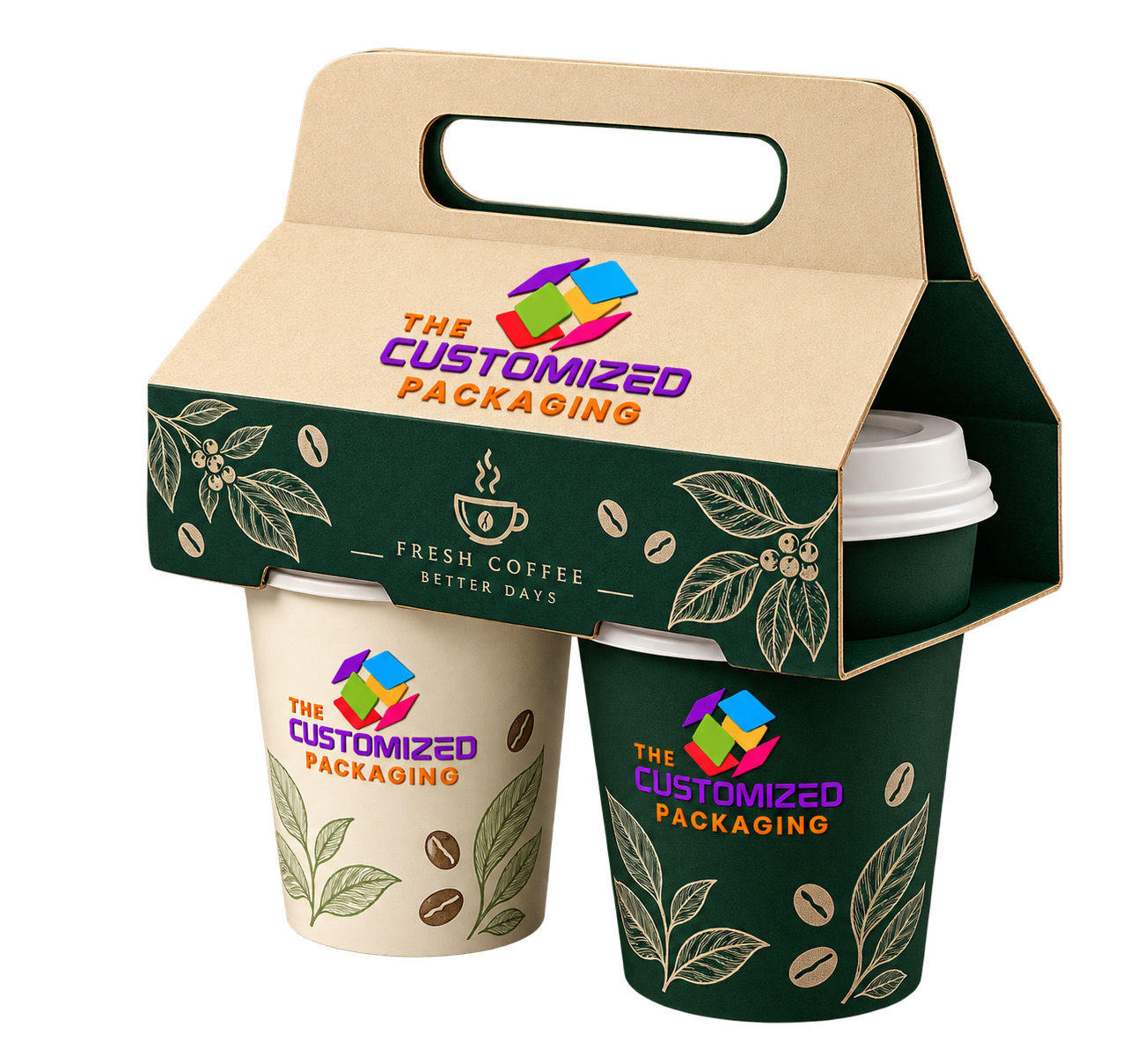 Custom Coffee Take Out Container