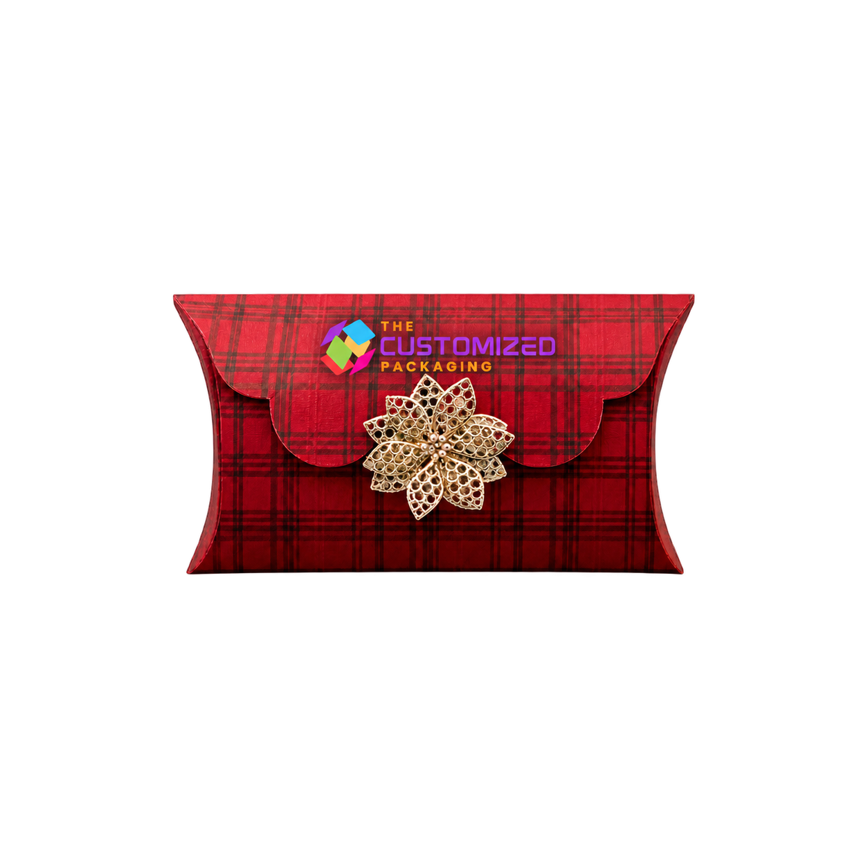 Custom Christmas Pillow Boxes