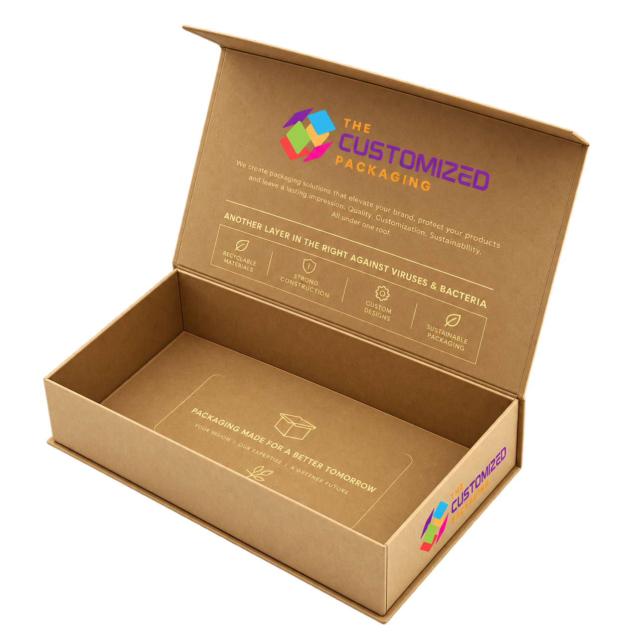 Custom Kraft Gift Boxes