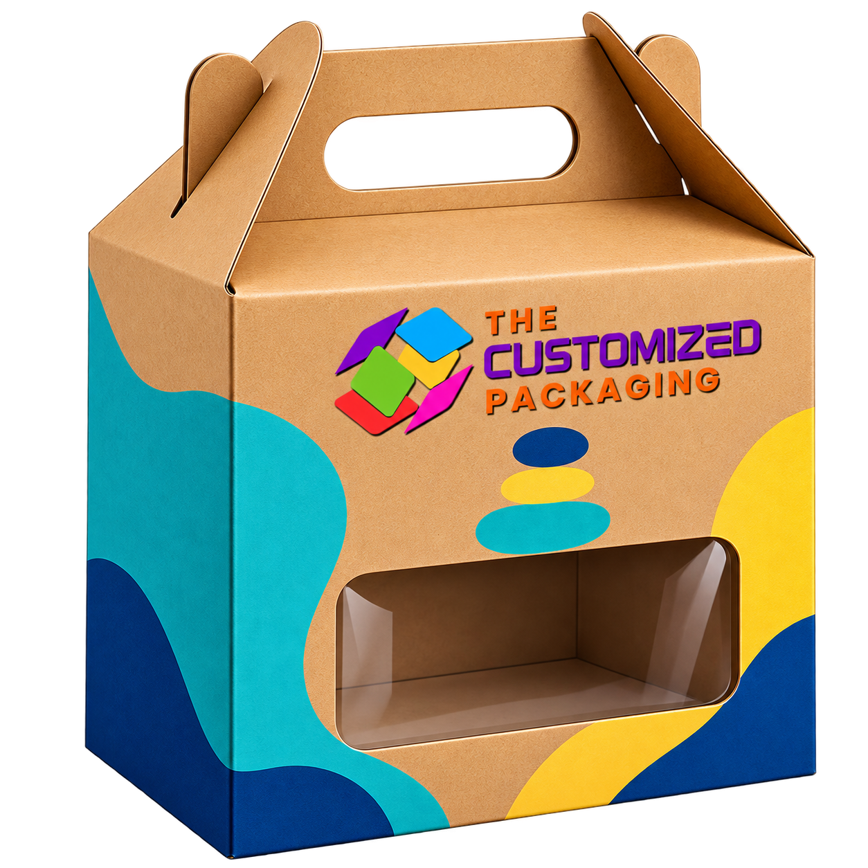 Custom kraft Gable Boxes